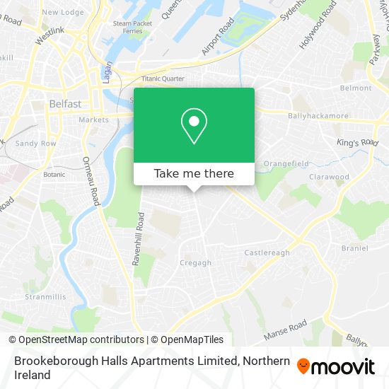 Brookeborough Halls Apartments Limited map