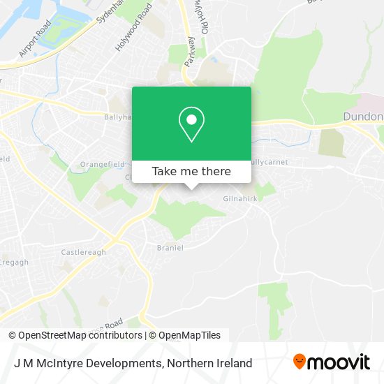 J M McIntyre Developments map
