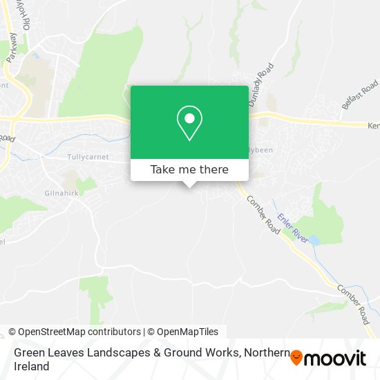 Green Leaves Landscapes & Ground Works map
