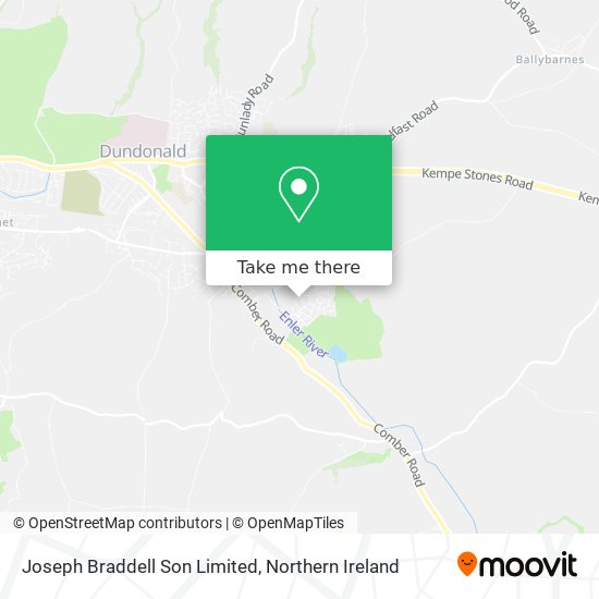 Joseph Braddell Son Limited map