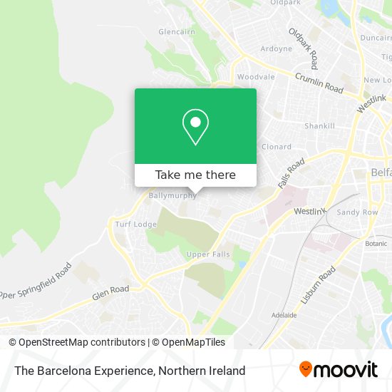 The Barcelona Experience map