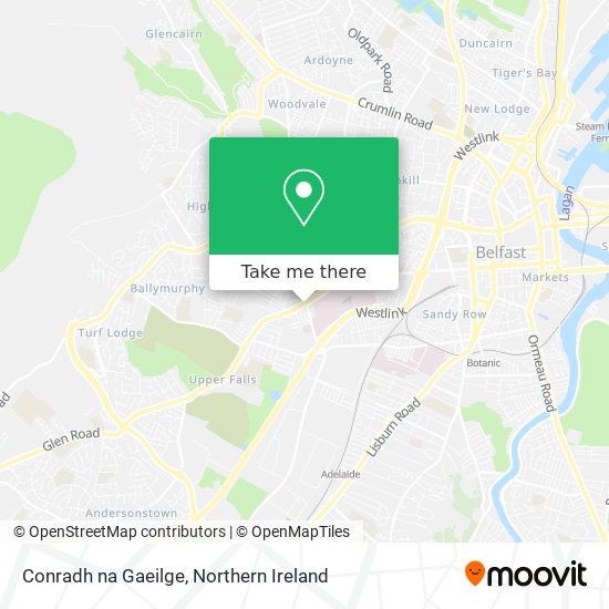 Conradh na Gaeilge map