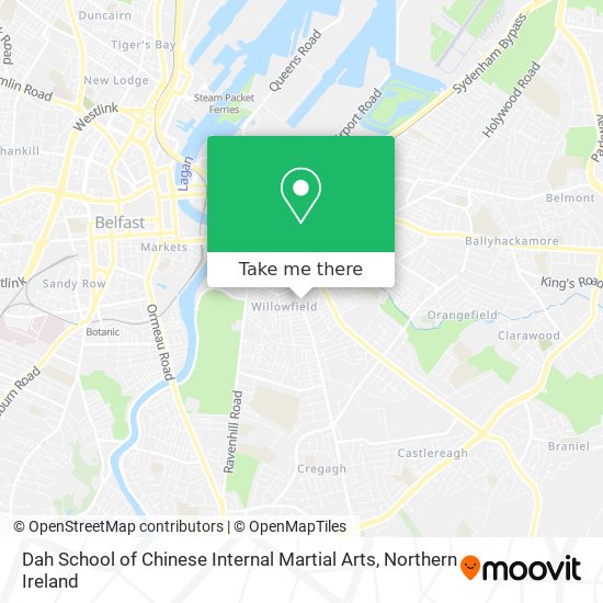 Dah School of Chinese Internal Martial Arts map