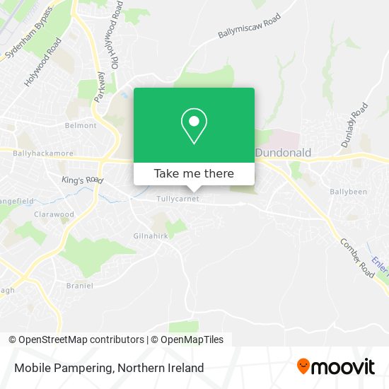 Mobile Pampering map
