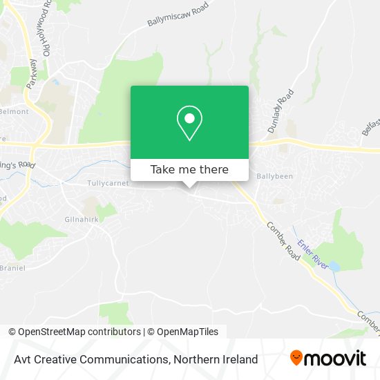 Avt Creative Communications map