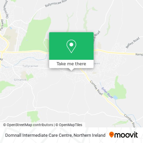 Domnall Intermediate Care Centre map