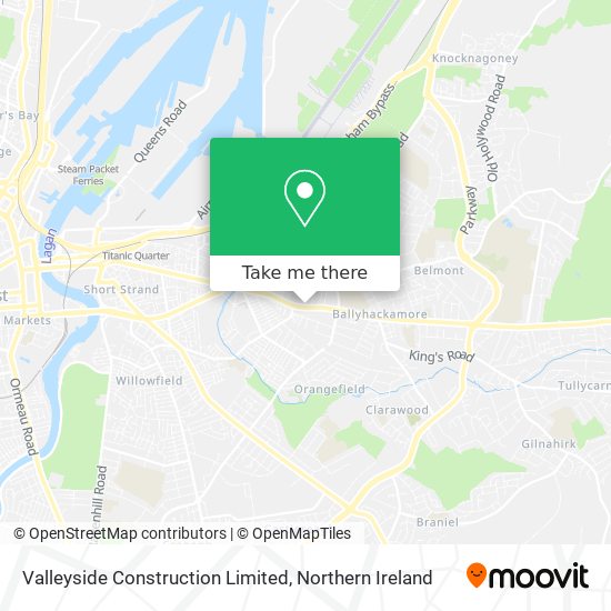 Valleyside Construction Limited map