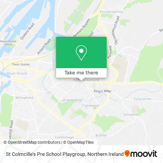 St Colmcille's Pre School Playgroup map