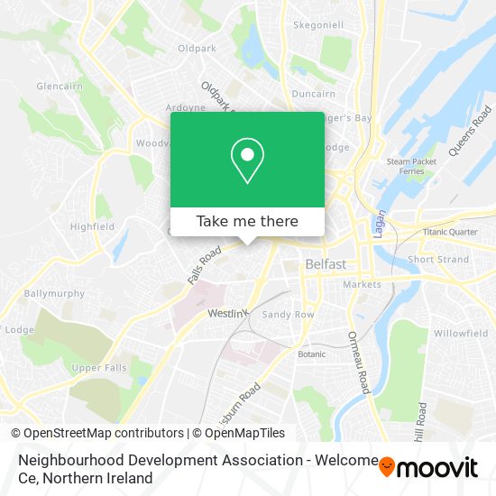 Neighbourhood Development Association - Welcome Ce map