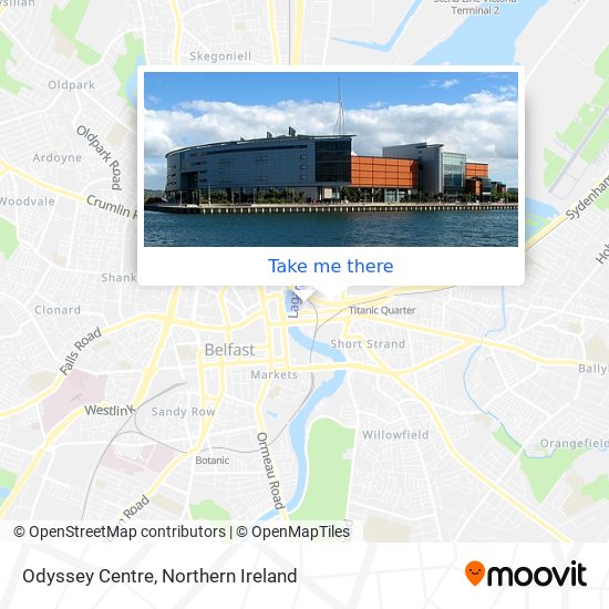 Odyssey Centre map
