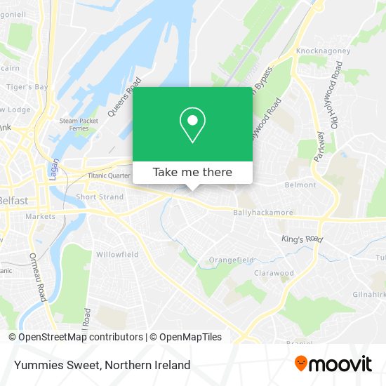 Yummies Sweet map
