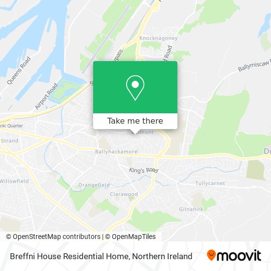 Breffni House Residential Home map