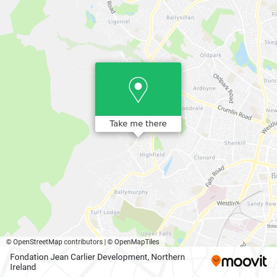 Fondation Jean Carlier Development map