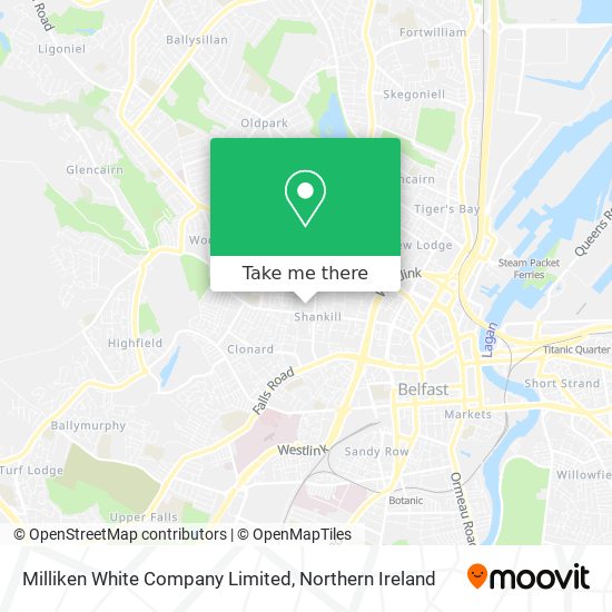 Milliken White Company Limited map