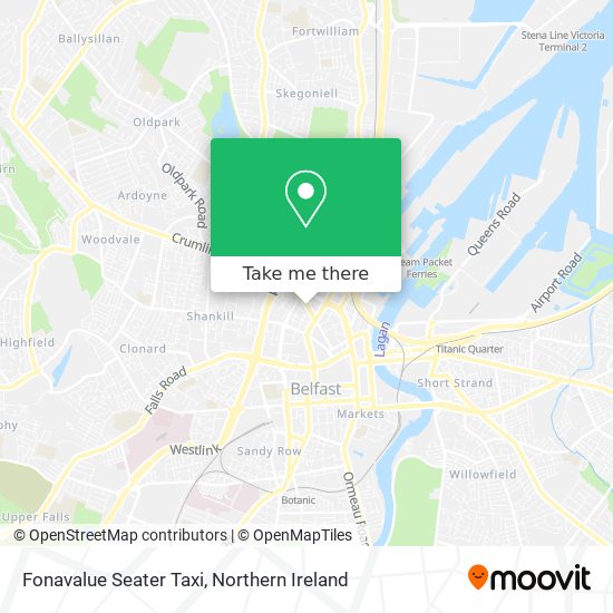 Fonavalue Seater Taxi map