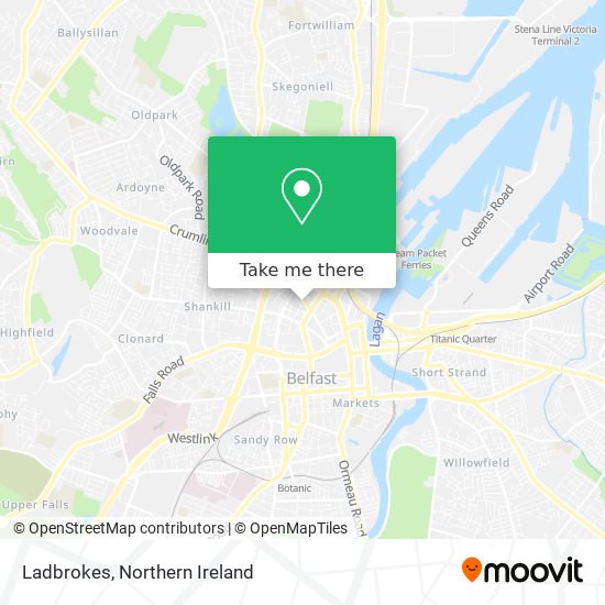 Ladbrokes map
