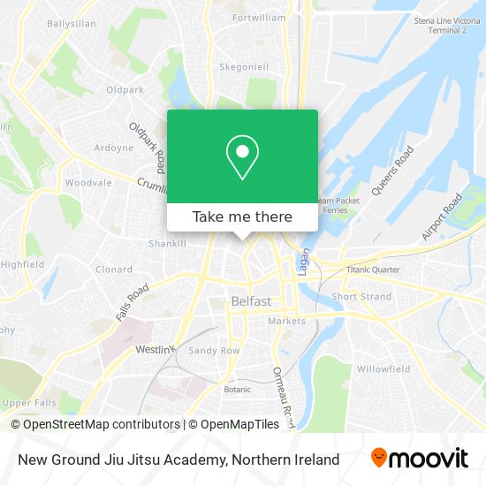 New Ground Jiu Jitsu Academy map