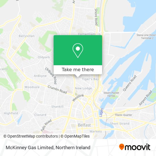 McKinney Gas Limited map