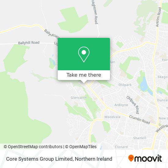 Core Systems Group Limited map
