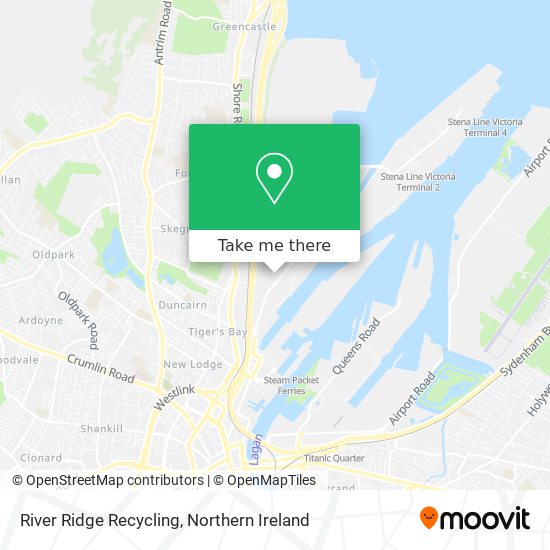 River Ridge Recycling map