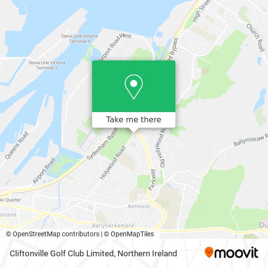 Cliftonville Golf Club Limited map