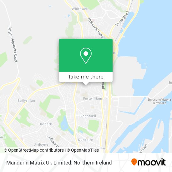 Mandarin Matrix Uk Limited map