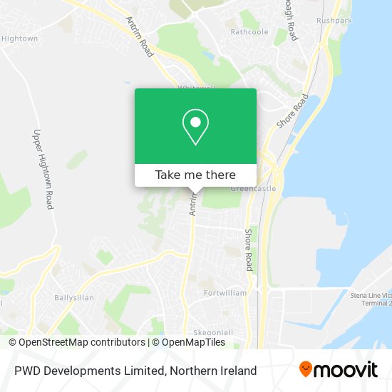 PWD Developments Limited map