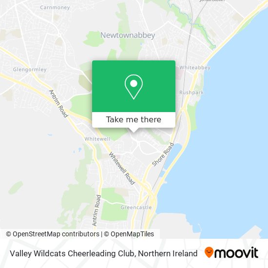 Valley Wildcats Cheerleading Club map