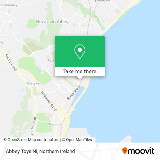 Abbey Toys Ni map