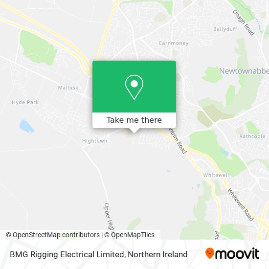 BMG Rigging Electrical Limited map