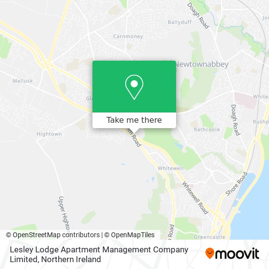 Lesley Lodge Apartment Management Company Limited map