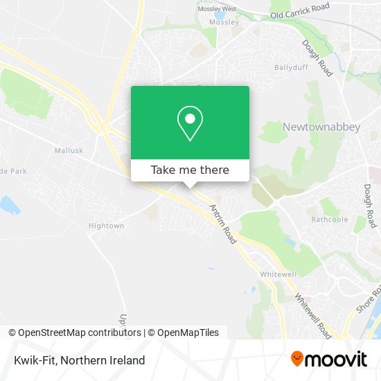 Kwik-Fit map