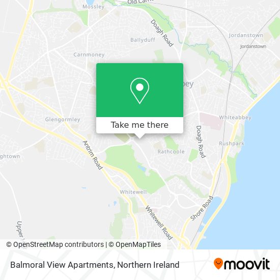 Balmoral View Apartments map