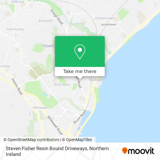 Steven Fisher Resin Bound Driveways map