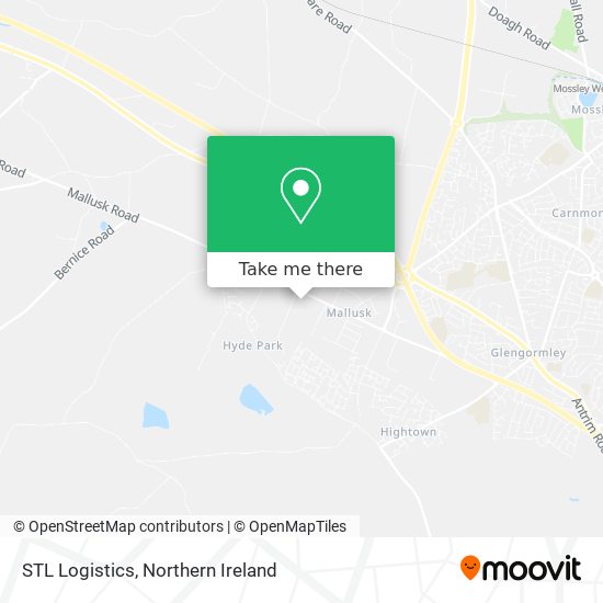 STL Logistics map