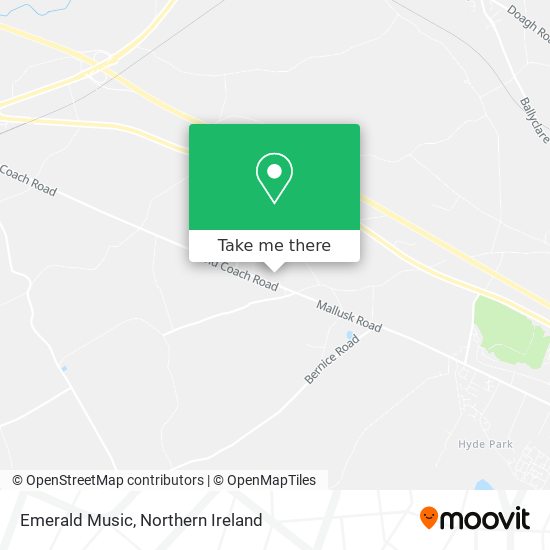 Emerald Music map