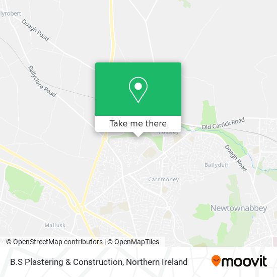 B.S Plastering & Construction map