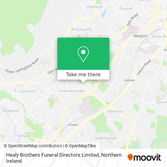 Healy Brothers Funeral Directors Limited map