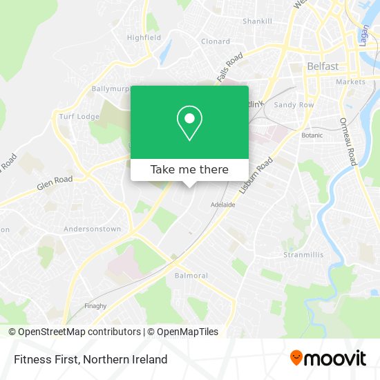 Fitness First map