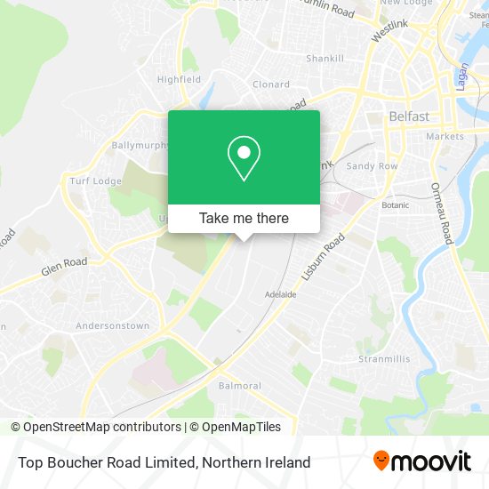 Top Boucher Road Limited map