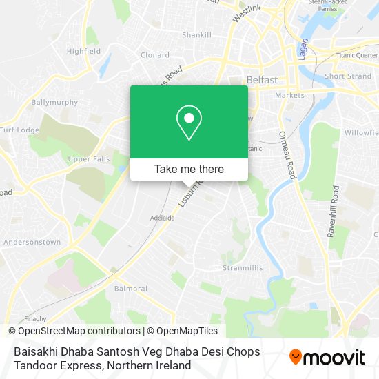 Baisakhi Dhaba Santosh Veg Dhaba Desi Chops Tandoor Express map