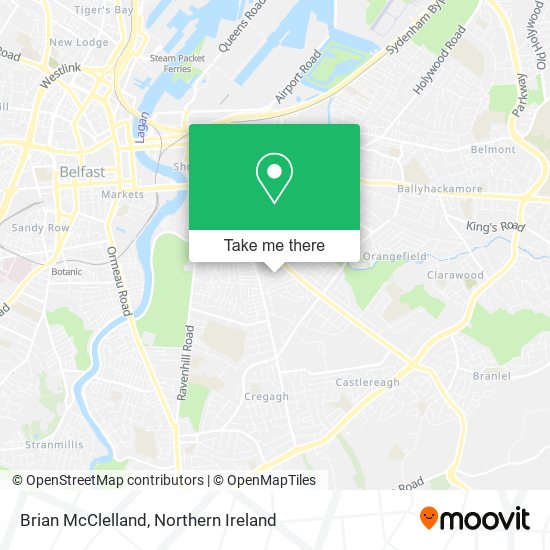 Brian McClelland map