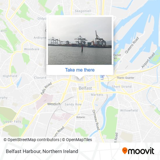 Belfast Harbour map