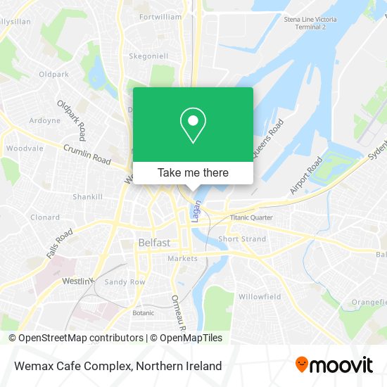 Wemax Cafe Complex map