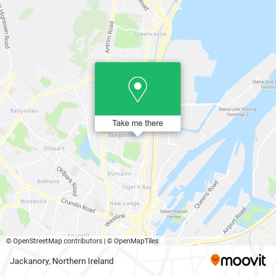 Jackanory map