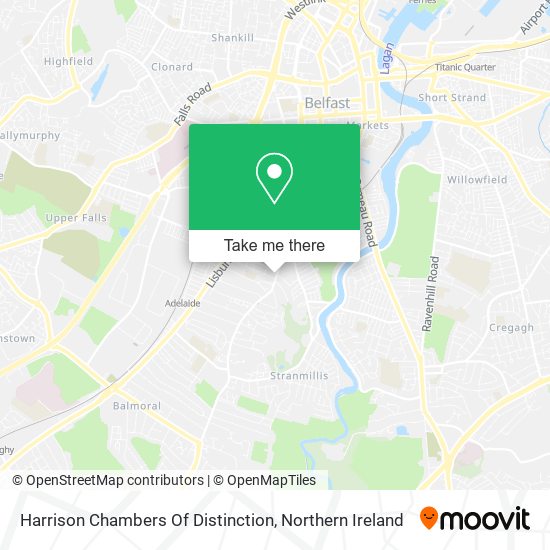 Harrison Chambers Of Distinction map