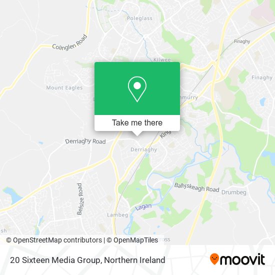 20 Sixteen Media Group map