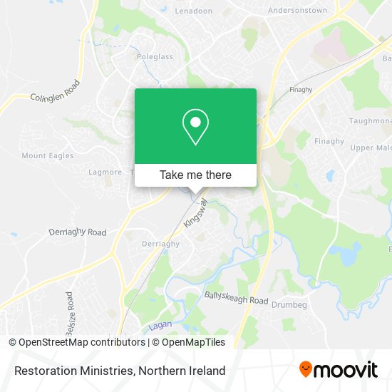 Restoration Ministries map