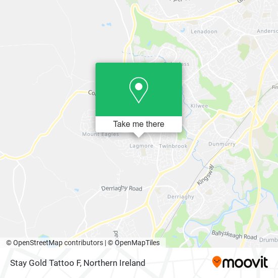 Stay Gold Tattoo F map