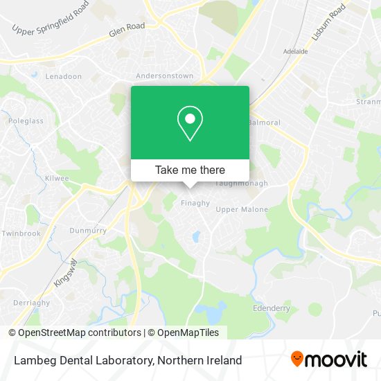 Lambeg Dental Laboratory map